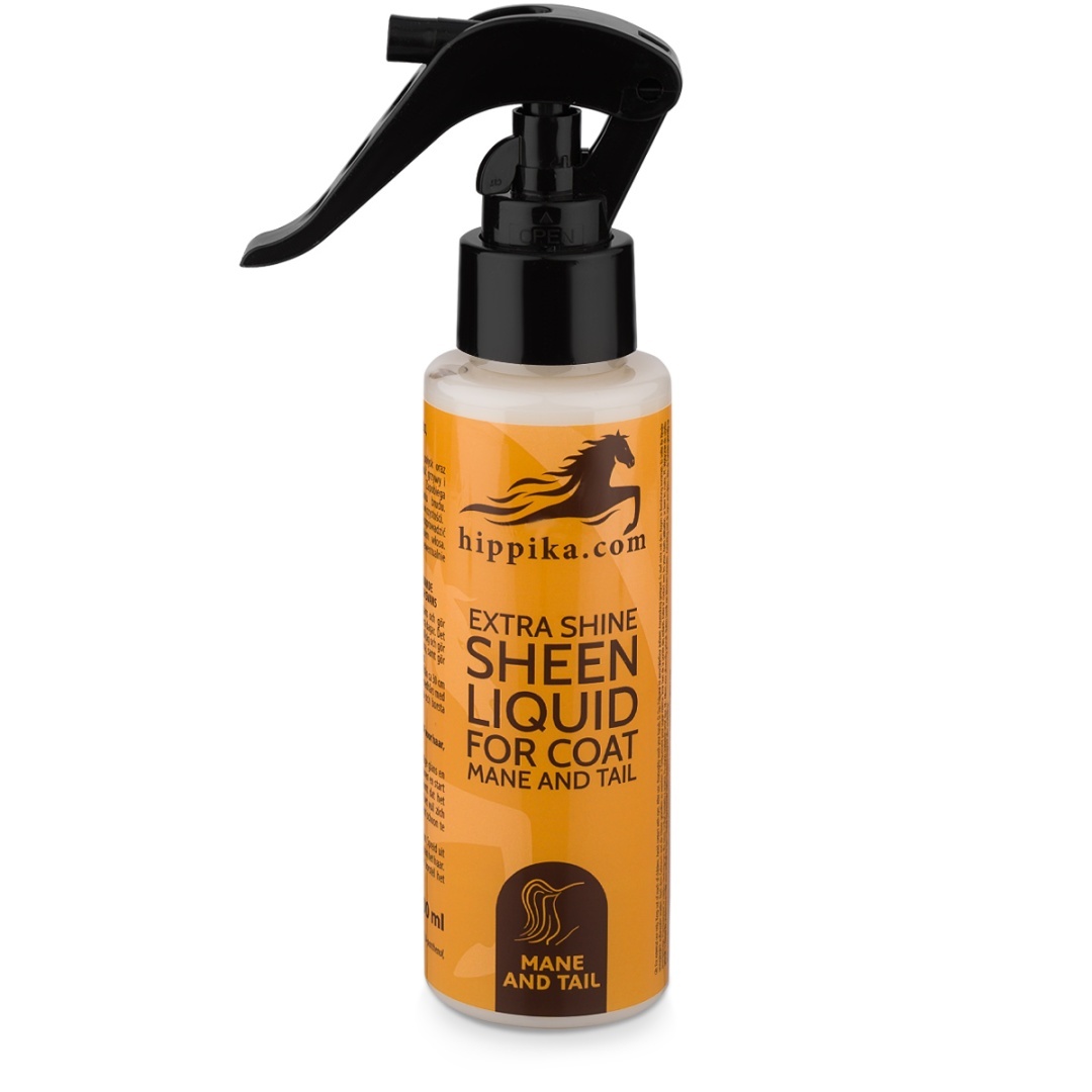 Hippika EXTRA BŁYSK płyn nabłyszczający do sierści grzywy i ogona konia 100 ml